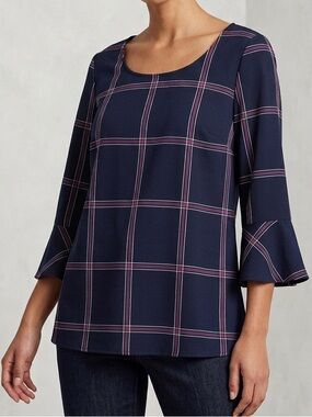 Cleo Plaid Tunic